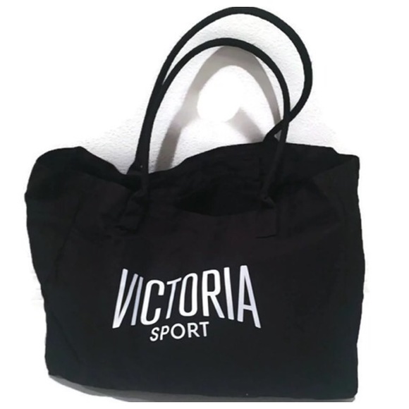 Victoria's Secret Handbags - Victoria Secret VS Sport Tote Canvas Bag